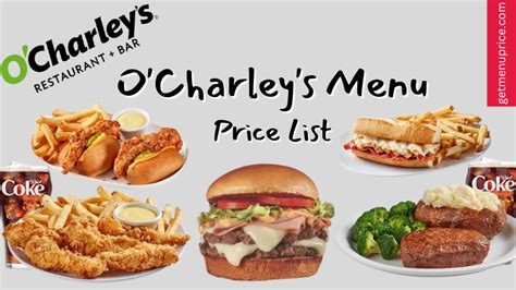 o'charley's menu with prices|ocharleys menu with prices 2023.